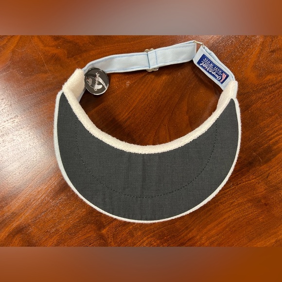 NWT Light Blue Original NewClub Terry Cloth Tour Visor - Picture 4 of 7